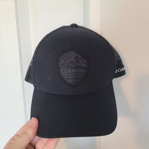 Columbia Black Logo Cap